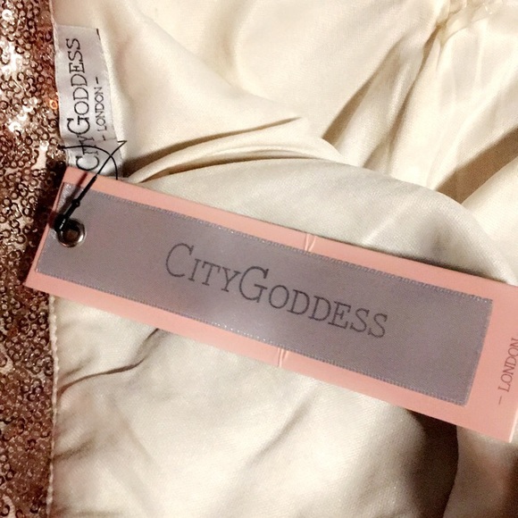 ASOS Gold Sequin Gown - Picture 8 of 8